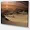 Designart - Beautiful Brown Fantasy Terrain - Landscape Canvas Art Print